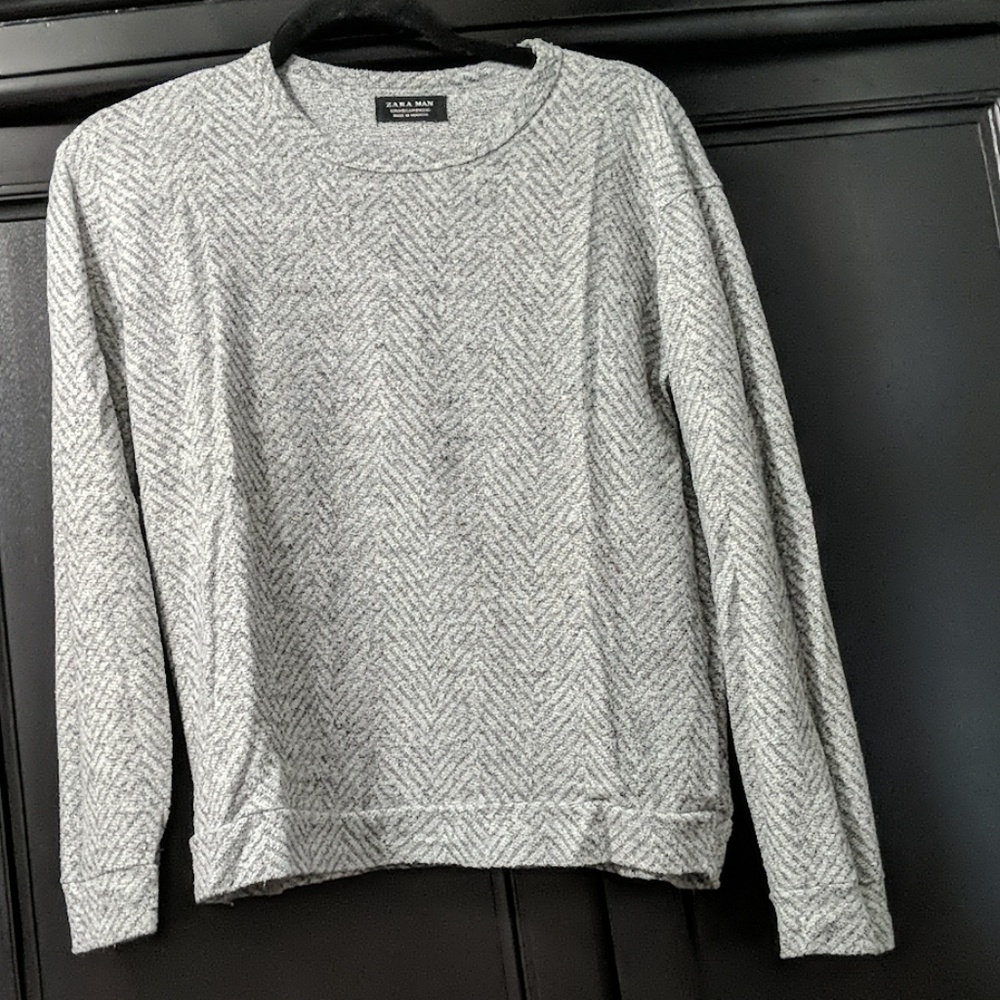 Zara grey sweater